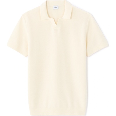 Celio polo tričko krémová