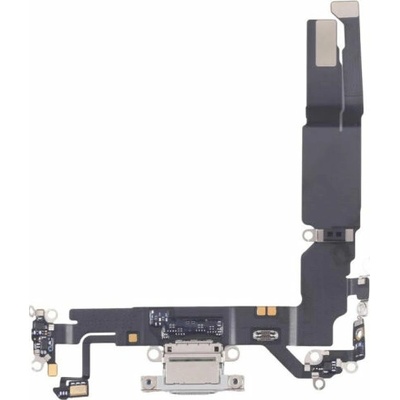 Apple iPhone 17 - Nabíjecí Konektor + Flex Kabel (White), White