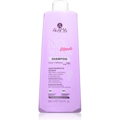 Alama Professional No Yellow Blonde шампоан против жълти оттенъци 500ml