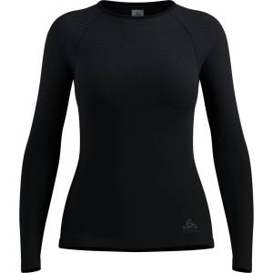 Odlo Дамско синтетично термобельо Odlo Women's Performance Light Bl Top Crew Neck L/S Synthetic base layer - Black (114-3956-0114)