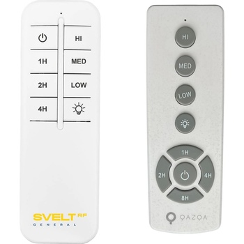 GENERAL QAZQA Roar Fan 52 silver 46486 - дистанционно управление дубликат (QAZQA Roar Fan 52 silver 46486)