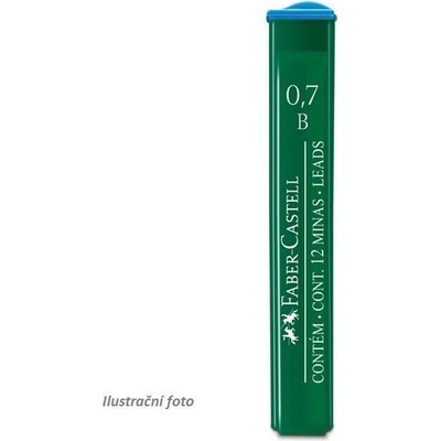 Faber-Castell Grafitové tuhy Mine Polymer 0,7 mm B 521701