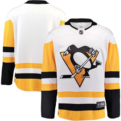 Fanatics Branded Pittsburgh Penguins hokejový dres Breakaway Away Jersey