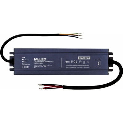 LED napájecí zdroj McLED 24VDC 8,33A 200W ML-732.108.39.1