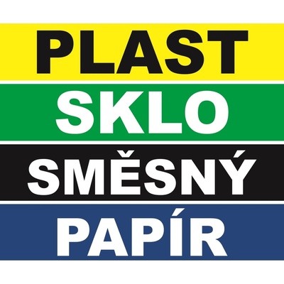 PROFIBA Samolepka na odpadkový koš