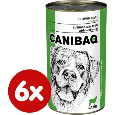 Canibaq Classic jahňacie 6 x 1250 g
