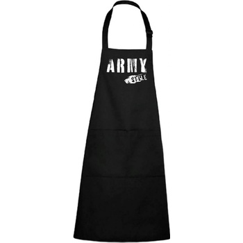 Dobrý Triko Zástěra s potiskem Army style