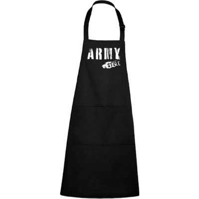 Dobrý Triko Zástěra s potiskem Army style