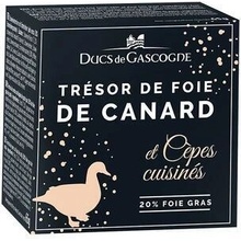 Ducs de Gascogne TRESOR Z KACHNÍCH FOIE GRAS 20% S HŘÍBKY 65G