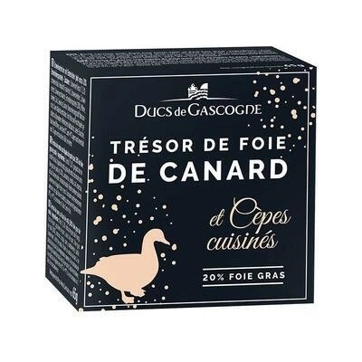Ducs de Gascogne TRESOR Z KACHNÍCH FOIE GRAS 20% S HŘÍBKY 65 g