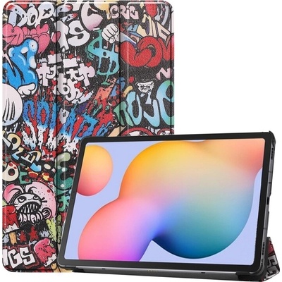 Vsechnonamobil 75303 ART Zaklápěcí pouzdro pro Samsung Galaxy Tab S6 Lite 2024/S6 Lite 2022/S6 Lite GRAFFITI