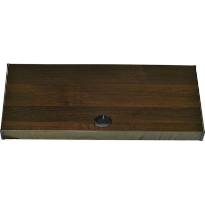 cF LED plant blue akvarijní kryt hliníkový biely 2 x 18 W 80 x 35 cm