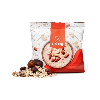 Grizly Ovsená kaša horká čokoláda a lieskové orechy 60 g