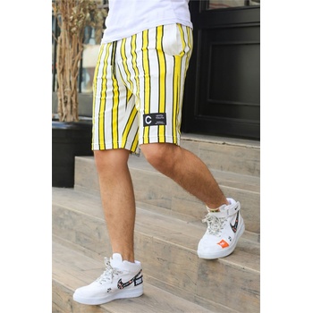 Madmext Мъжки шорти 2915 - Жълти 285582 (285582_Жълт)