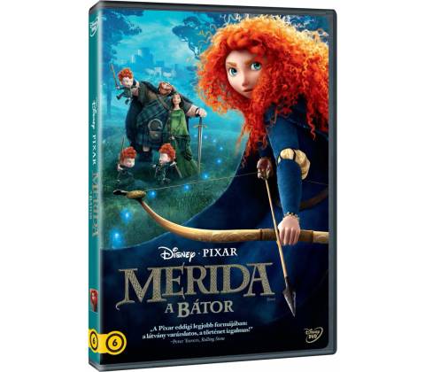 Merida, a bátor DVD