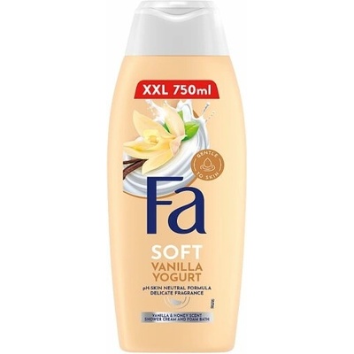 Fa Soft sprchový krém a pěna do koupele s vůní vanilky a medu 750ml