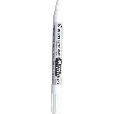 Pilot Бял перманентен маркер Pilot Super Color M SC-M-W (SC-M-W)