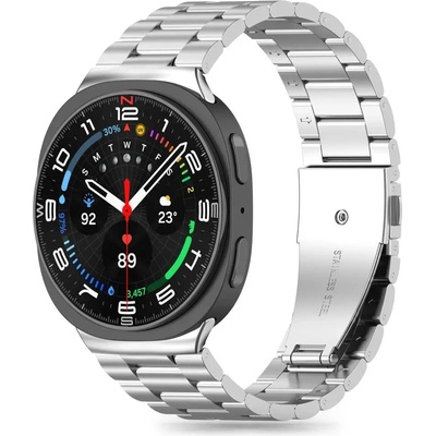 Tech-Protect каишка от неръждаема стомана за Samsung Galaxy Watch 40/44/46 mm - сребриста (5906302331222)