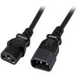 EFB Elektronik Захранващ кабел за удължаване C14-C13, 0.75 mm2 (0.50 м) (EK503.0,5)