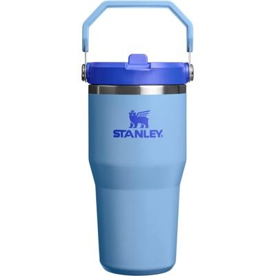 Stanley Termoláhev s integrovanou slámkou The IceFlow Flip Straw 2.0 Tumbler 600 ml 20oz Blue Sky