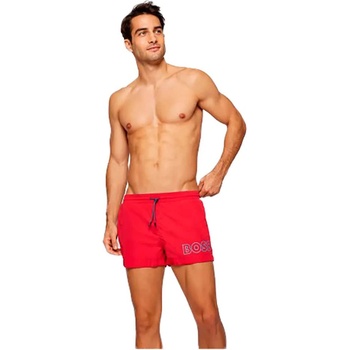 HUGO BOSS Бански гащета BOSS Mooneye 10229264 swimming shorts - Red (Red)