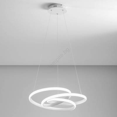 Gea Luce DIVA S P BIANCO - LED Димируем пендел DIVA LED/43W/230V бял (FX0230)