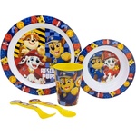Stor Комплект за хранене Stor - Micro, Paw Patrol Boy Rescue Pups, 5 части (81650)
