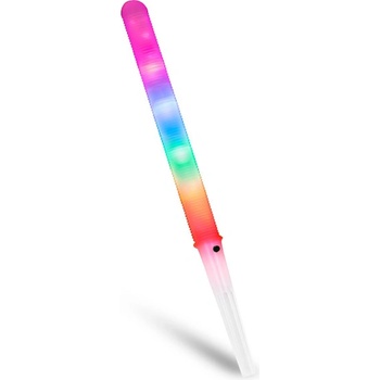 RCBL LEDSB Svietiace LED špajle na cukrovú vatu, 7 farieb, dĺžka 28 cm