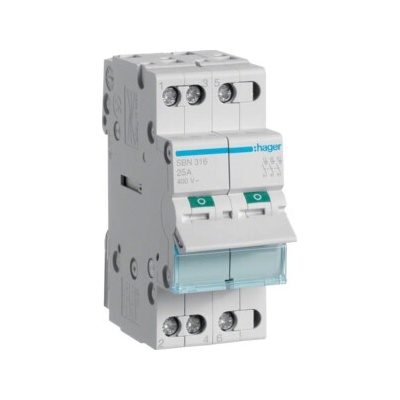 Spínač HAGER SBN316 16A 3P SBN316