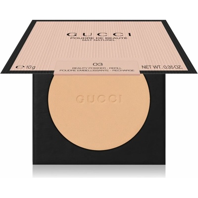 Gucci Beauty Poudre De Beauté Matte Powder zmatňujúci púder 03 10 g náhradná náplň