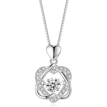 HARAHU Колие fe-24139 - Сребърен kp24139 (fe-24139)