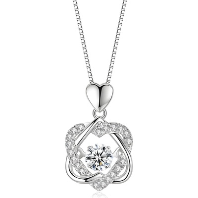 HARAHU Колие fe-24139 - Сребърен kp24139 (fe-24139)