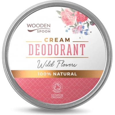 WoodenSpoon Wild flowers přírodní krémový deodorant 60 ml