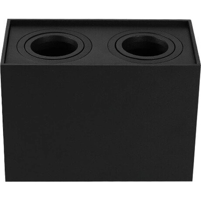 VITO Луна за открит монтаж двойна, спот elda-2, gu10, черен - vito (2103030)