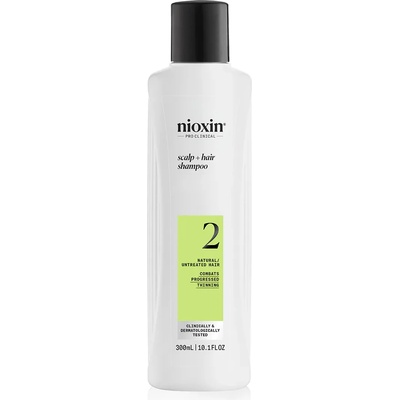 Nioxin System 2 Scalp + Hair Shampoo Progressed Thinning 300 ml