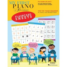 MY FIRST PIANO ADVENTURES FLASHCARD SHEETS