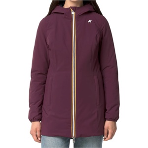 K-Way Дамско палто K-Way Women's Denise ST Warm Double Coat - Violet Mauve Wine (102-5018-0314)