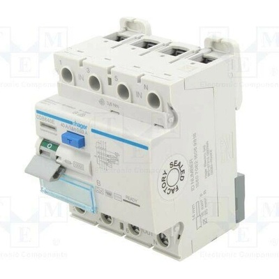 Hager 40A 30mA 250A CDB640E