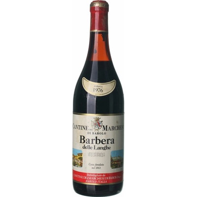 Marchesi di Barolo Barbera delle Langhe suché červené 1976 0,75 l (holá láhev)