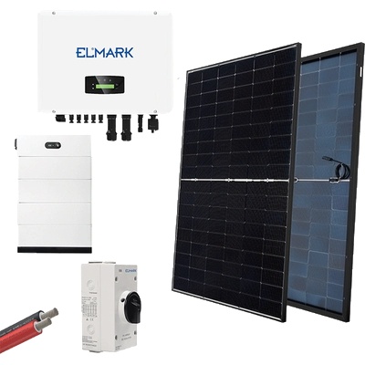 ELMARK ХИБР. СИСТЕМА 3Р/15kw 430w ПАНЕЛИ С БАТЕРИЯ (98sol15003hm/6e)