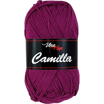 Vlna - Hep Příze Camilla 8049 temná fialová