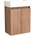 InterCeramic Compact Мебел за баня 4241 с умивалник - стенен pvc шкаф, бял гланц (4241)