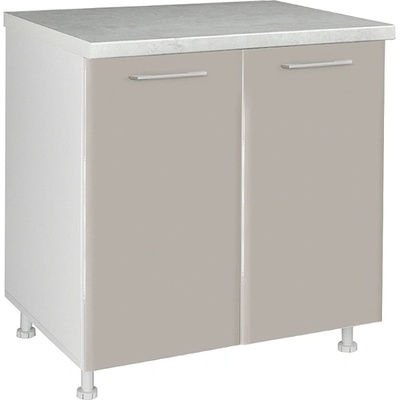 Matis Кухненски шкаф долен с две врати in mdf d80 кашмир гланц