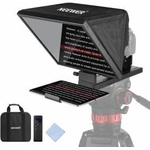 NEEWER Basics X16B Aluminum Alloy, Liftable Teleprompter 16 for iPad Tablet, DSLR Camera, Remote Control and App Control, Compatible with iOS and Android, Pro for Online and Live Streaming