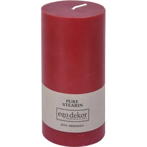 Ego dekor Червена приятелска свещ, време на горене 50 h Eco - Eco candles by Ego dekor (ZBC-3771054)