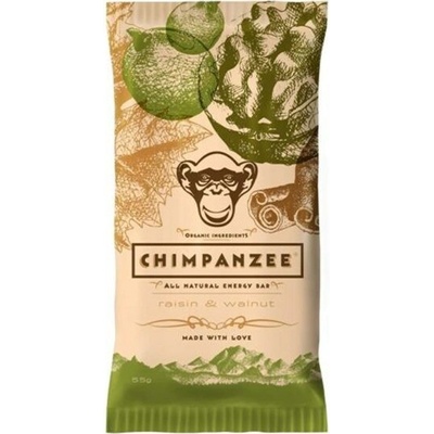 Chimpanzee Energy Bar raisin & walnut 55 g