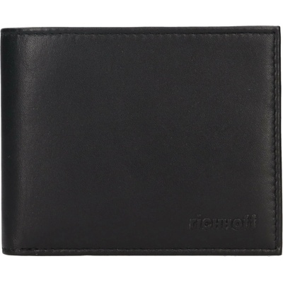 Richhoff Pánská kožená slim peněženka Leo černá