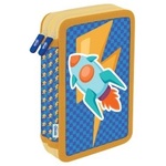 Spree Несесер двоен пълен Rocket 20x13 см