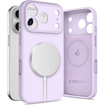 Tech-Protect Силиконов калъф Tech-Protect MagSafe за iPhone 17 Pro Max - лилав (5906302330201)