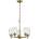 Elstead Lighting Kichler KL-WINSLOW5-NBR - Пендел WINSLOW 5xE27/60W/230V месинг (ED0900)